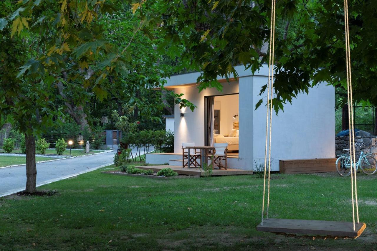 Gkaras Campsite & Apartments 렙토카리아 외부 사진