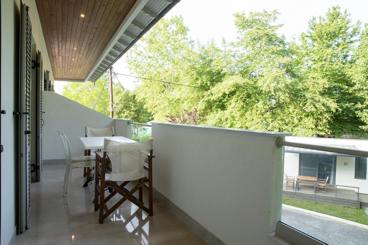 Gkaras Campsite & Apartments 렙토카리아 외부 사진