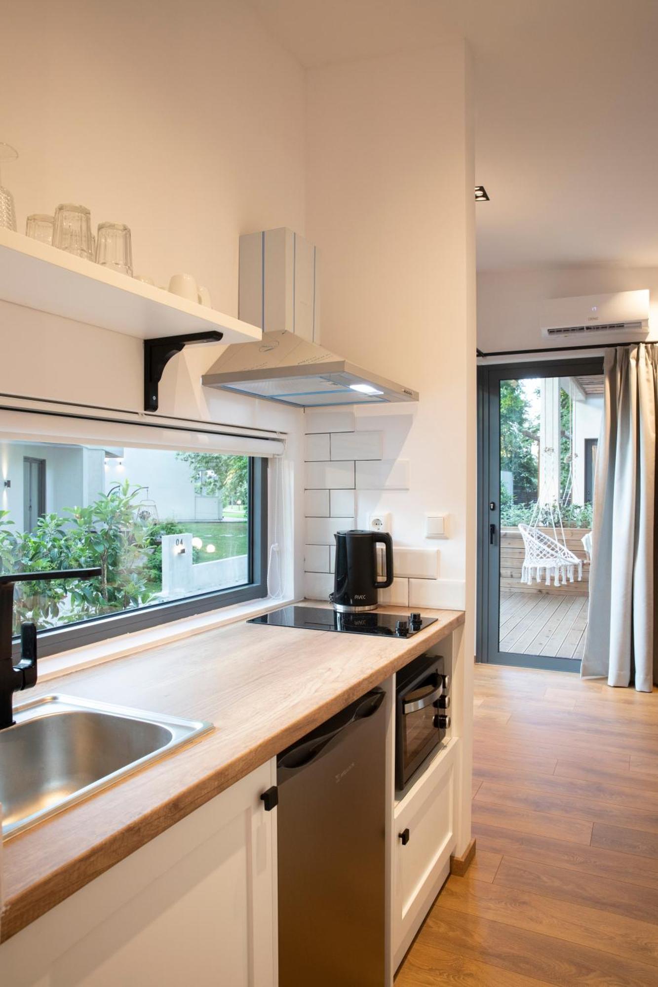 Gkaras Campsite & Apartments 렙토카리아 외부 사진